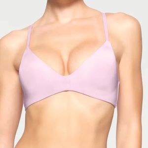 44H bra SKIMS Wireless Form T Shirt Demi Bra, Baby Pink color, (BR-WRL-1889